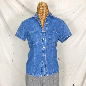 Camicia in denim vintage (S-M)