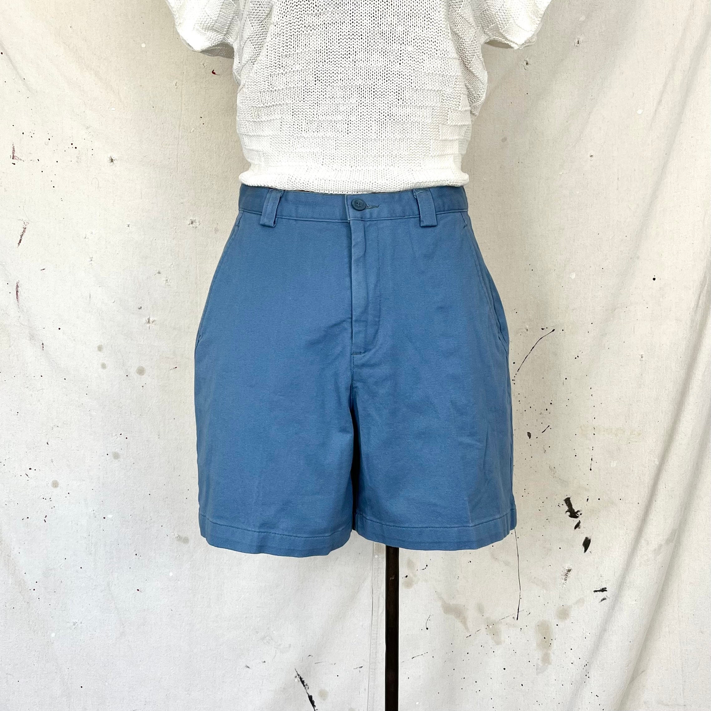 Vintage Dockers Denim Shorts Size: Petite 12 100%... - Depop