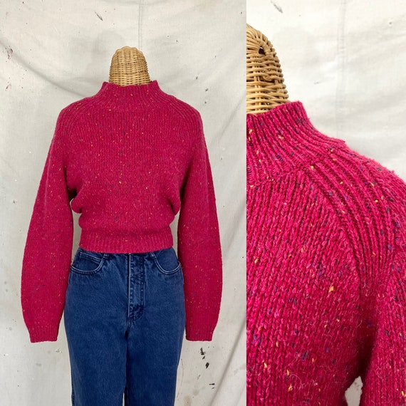 Vintage Speckled Sweater (M-L) - image 1