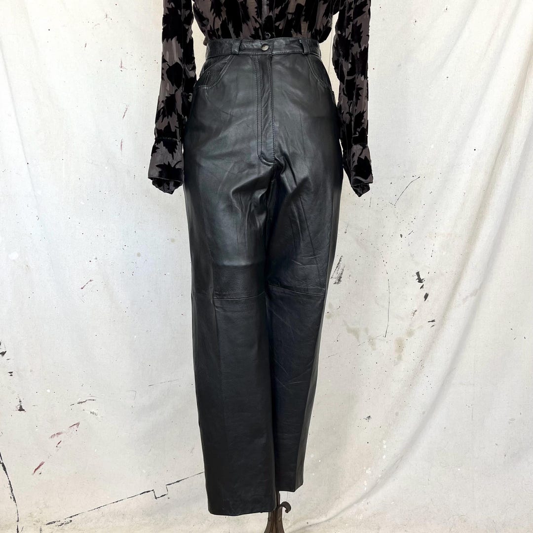 パンツ vintage pig leather design pants vintage pig leather design pants