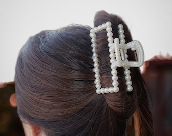 本物のヴィンテージ シャネル ヘアクリップ | シルバー ココ