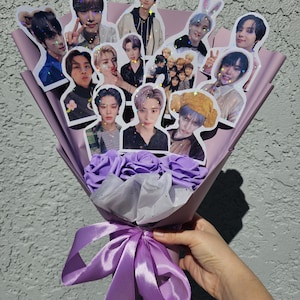 Ateez Photocard Bouquet - Etsy
