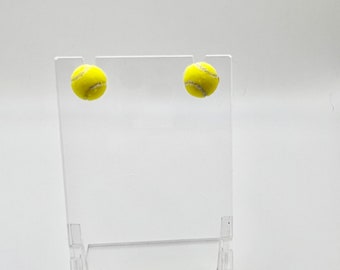 Tennis Earrings/Tennis Balls/3D Printed