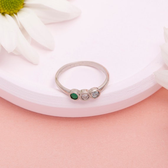 Mother's Family Bezel-Set Cuff Bracelet Mother's Family Bezel-Set Cuff Bracelet