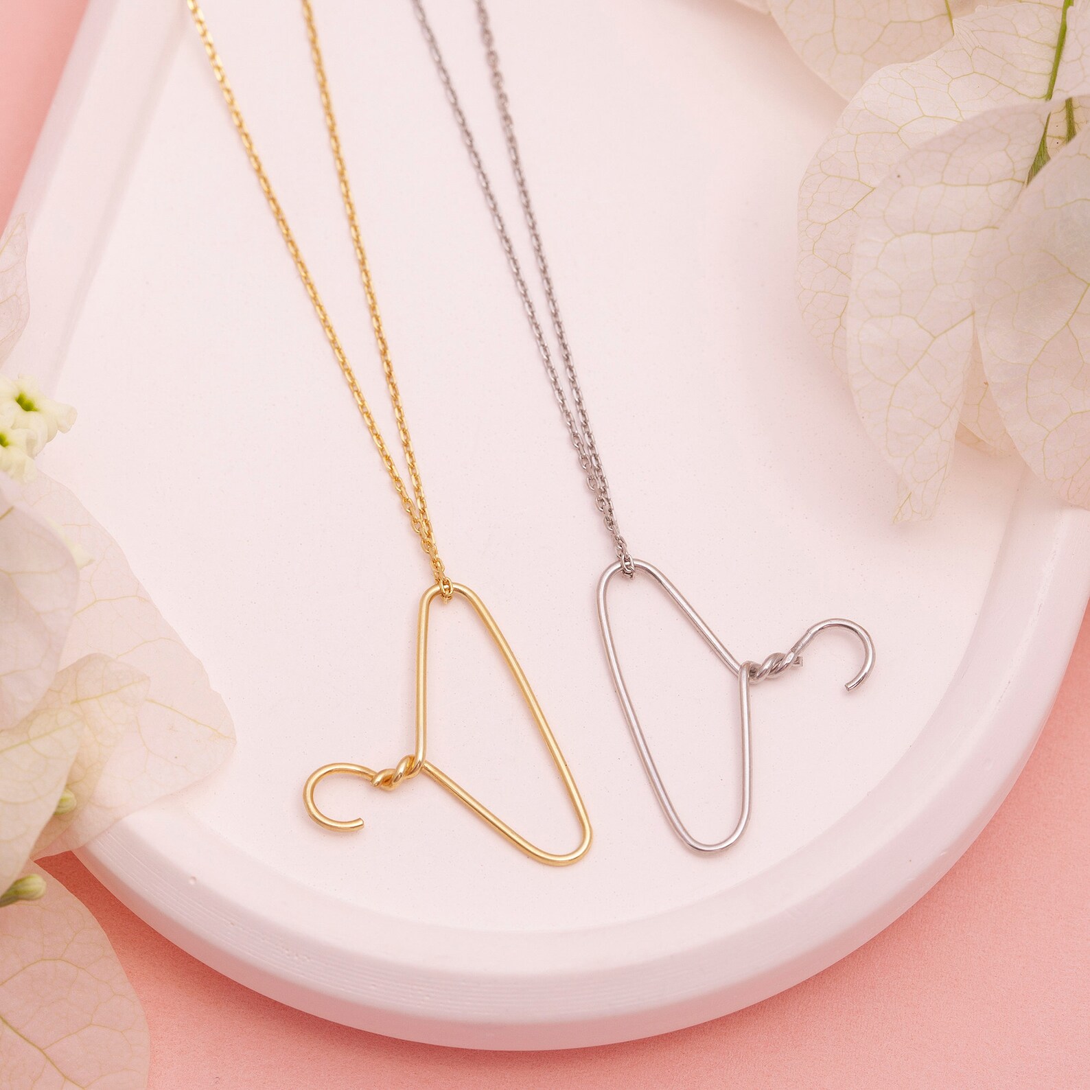 Clothes Hanger Charm Necklace Planned Parenthood Necklace Etsy