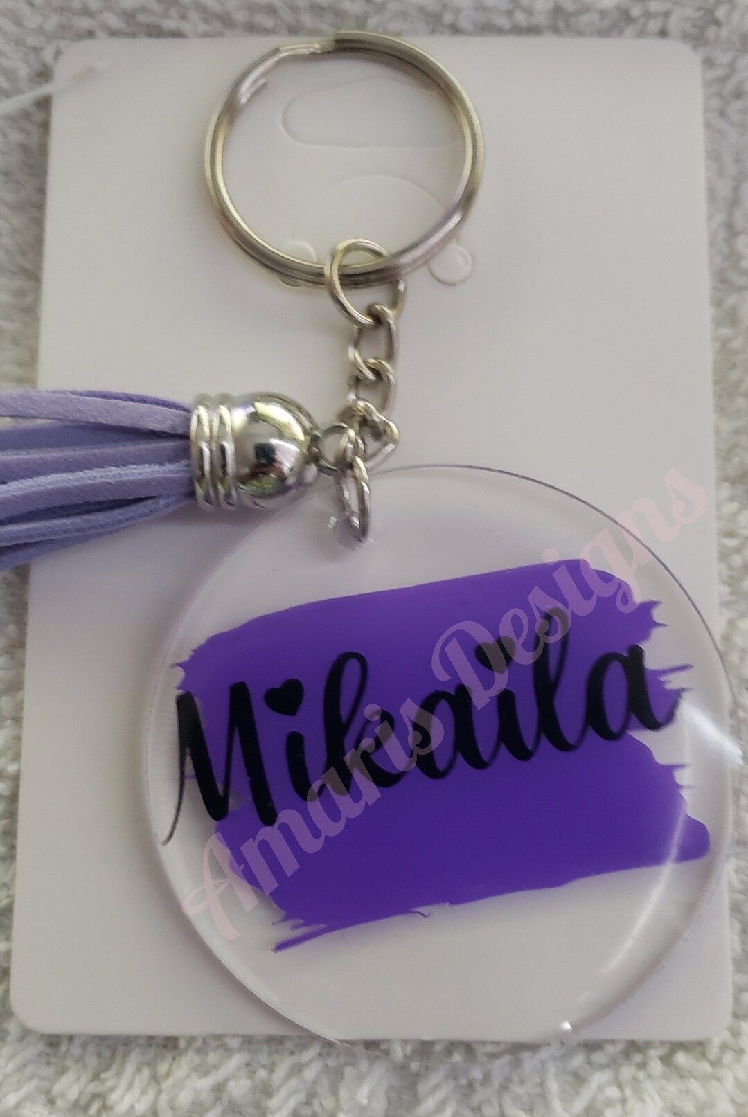 Personalized Acrylic Keychains - Etsy