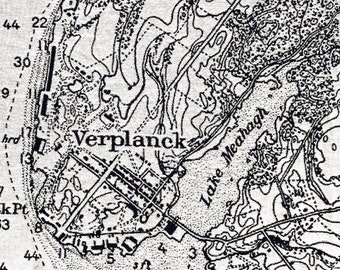 Verplanck, NY Map Blanket