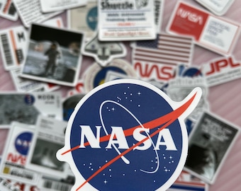 Nasa sticker pack , astronaut decals