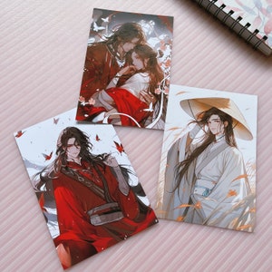 Postales de amor entre chicos, pegatinas de TGCF, Danmei, miniimpresiones de BL