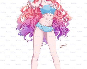 Commissione Anime personalizzata - Illustrazione digitale personalizzata - Fanart e OC di Anime e giochi