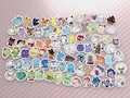 Now 80pcs! Sticker Pack(was 60pcs)! Anime Stickers for Journals Laptops Planners