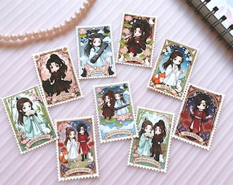 Pegatinas de pareja BL, juego de pegatinas MDZS TGCF