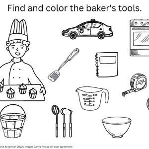 Community Helpers Coloring Pages | 20 Occupations (PDF Download) - Etsy