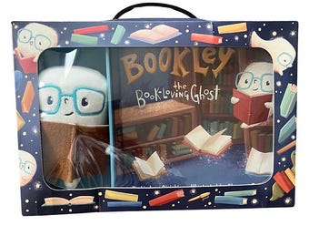 Bookley der Bücherliebende Geist Box Set mit Stoffie