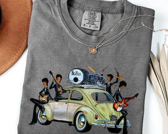 Vintage The Beatles Shirt, Beatles Musik Band T-Shirt, Rock'n'Roll Musik Geschenk, 90er Jahre Retro Beatles Shirt, die Beatles Fan T-Shirt, Beatles Geschenke