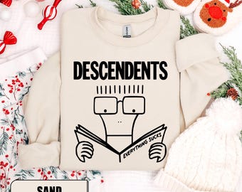 Descendents Everything Sucks Sweatshirt,, American Punk Rock Band Crewneck, Descendents Band Sweatshirt, Descendents Gift, Music Lover Gift