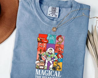 Pixar The Magıcal Tour Shirt, Disney Pixar Characters T-Shirt, Disney Matching Tee, Disney Family Trip Tee, Toy Story Buzz Shirt, Pixar Fest