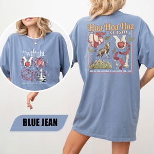 Comfort Colors® Twilight Inspired Hoa Hoa Hoa Season Shirt, Forks Washington Vampire Tee, Booktok Reader Gift, Cozy Fall Romance Shirt