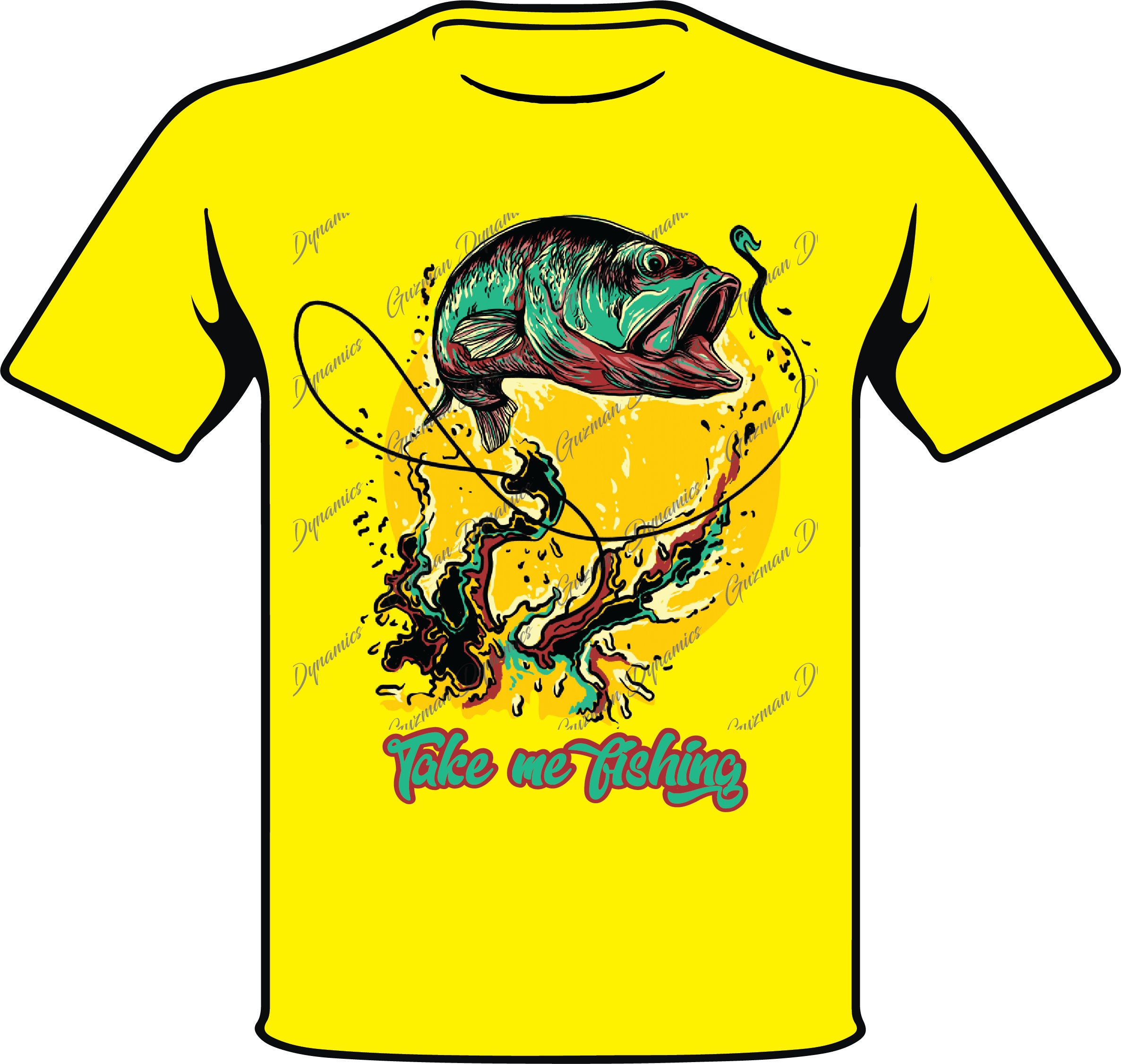 Bass Take Me Fishing T-shirt -  Canada