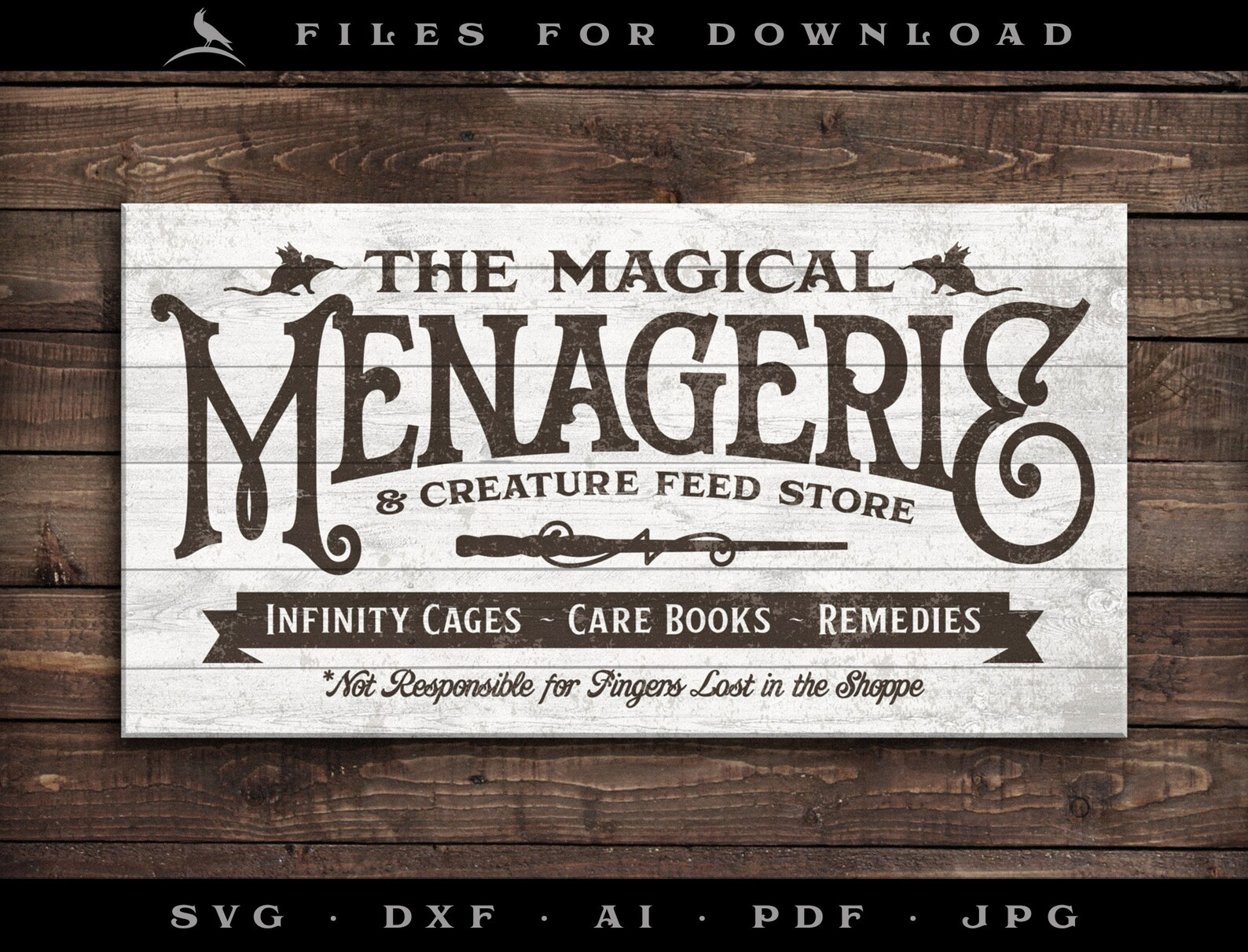 Vintagestyle Magical Feed Store Sign in Digital Format for Etsy