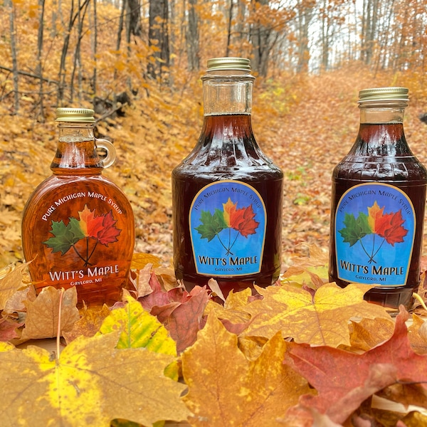 Maple Syrup-- Pure, Michigan Made
