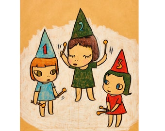 奈良美智 Yoshitomo Nara 123 Drumming Girls il_340x270.4869413382_cbfn.jpg