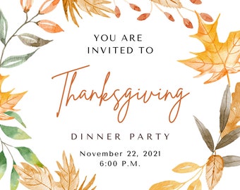 Thanksgiving Invite