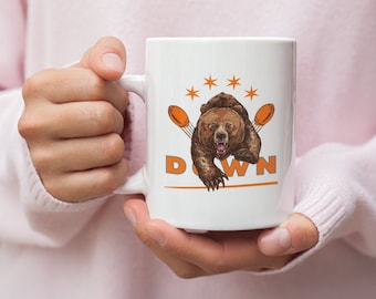 Chicago Bears Coffee Mug Bear Down Coffee Cup