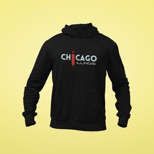 Chicago Illinois Hoodie | Chicago-Themed Sweatshirt
