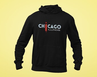 Chicago Illinois Hoodie | Chicago-Themed Sweatshirt