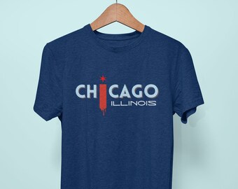 Camiseta de Chicago Classic Chicago Flag Shirt