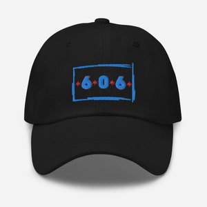 Chicago 606 Hat Classic Dad Baseball Hat