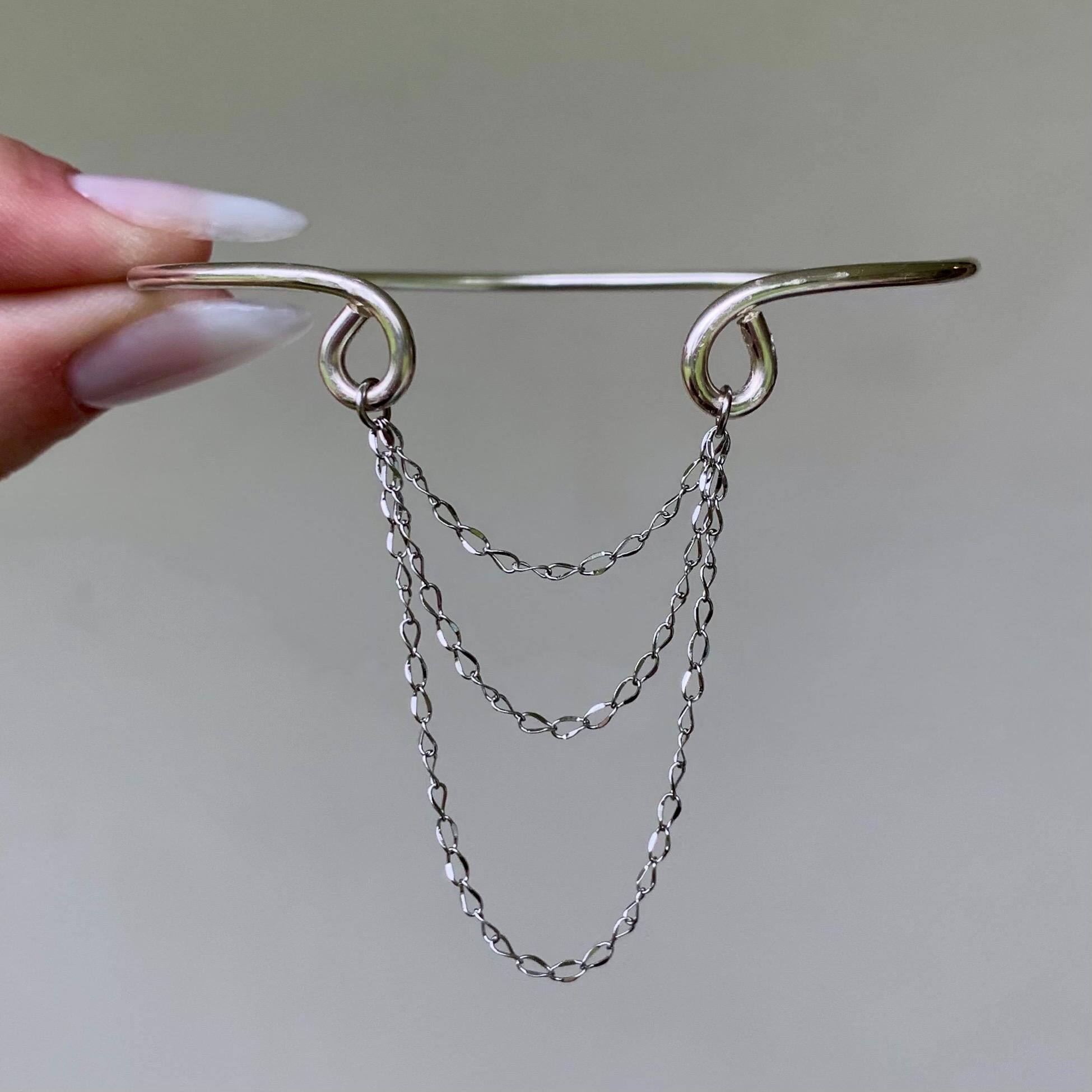 Triple Chain Arm Cuff | Arm Cuff | Armlet | Bracelet | Bohemian ...