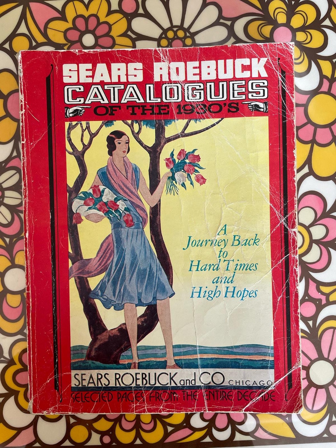 Book Art Sears Roebuck Catalog of the 1930's Edition Reprints From