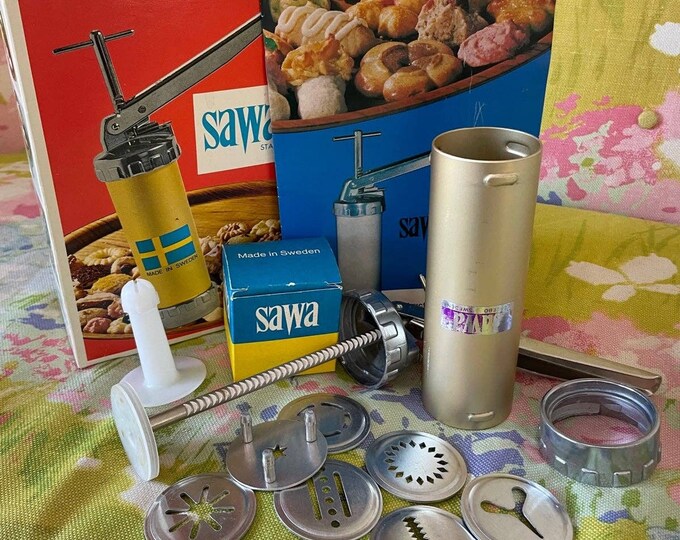 Vintage Sawa 2000 Standard Cookie Press Etsy