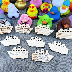cruise ducks cruising tag custom