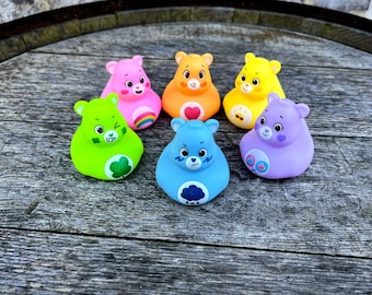 Care bear duck care bears duck favor carebear rubber duck for ducking grumpy bear tenderheart funshine bear good luck cheer bear share bear