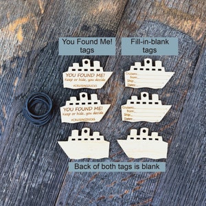 ducks cruising tag custom souvenir family gift for cruiser