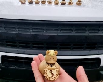 Youve been bucked tags bronco tags buck buck bronco tags custom duck tags duck custom tags rubber duck tag duck rubber bronco accessories