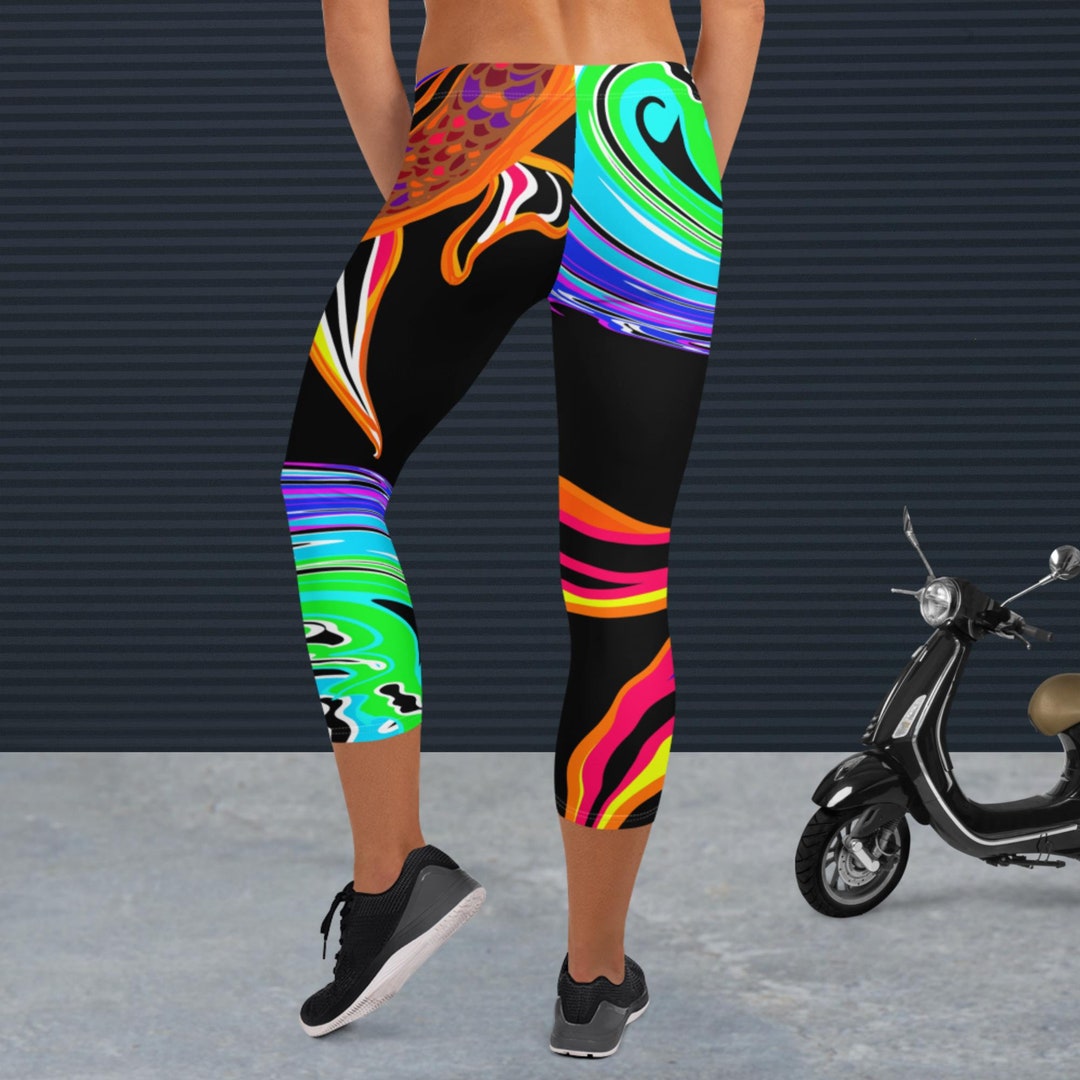 Capri Leggings Etsy