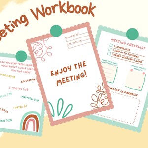 JW Meeting Activity Workbook für Kinder | PDF Download