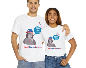 4 de julio - Benjamin Franklin - Unisex - Camiseta