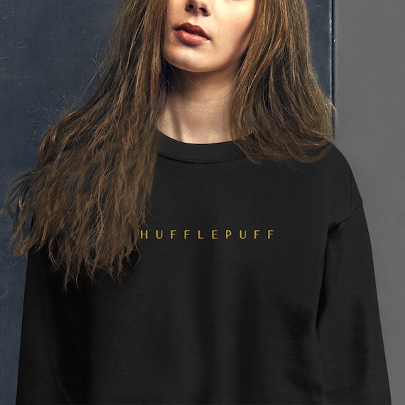 hufflepuff embroidered crewneck