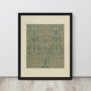 Vintage Wall Textile Print | Printable Tapestry Print | Vintage Textile Design Print | Vintage Textile | Textile Wall Art | Rustic Print