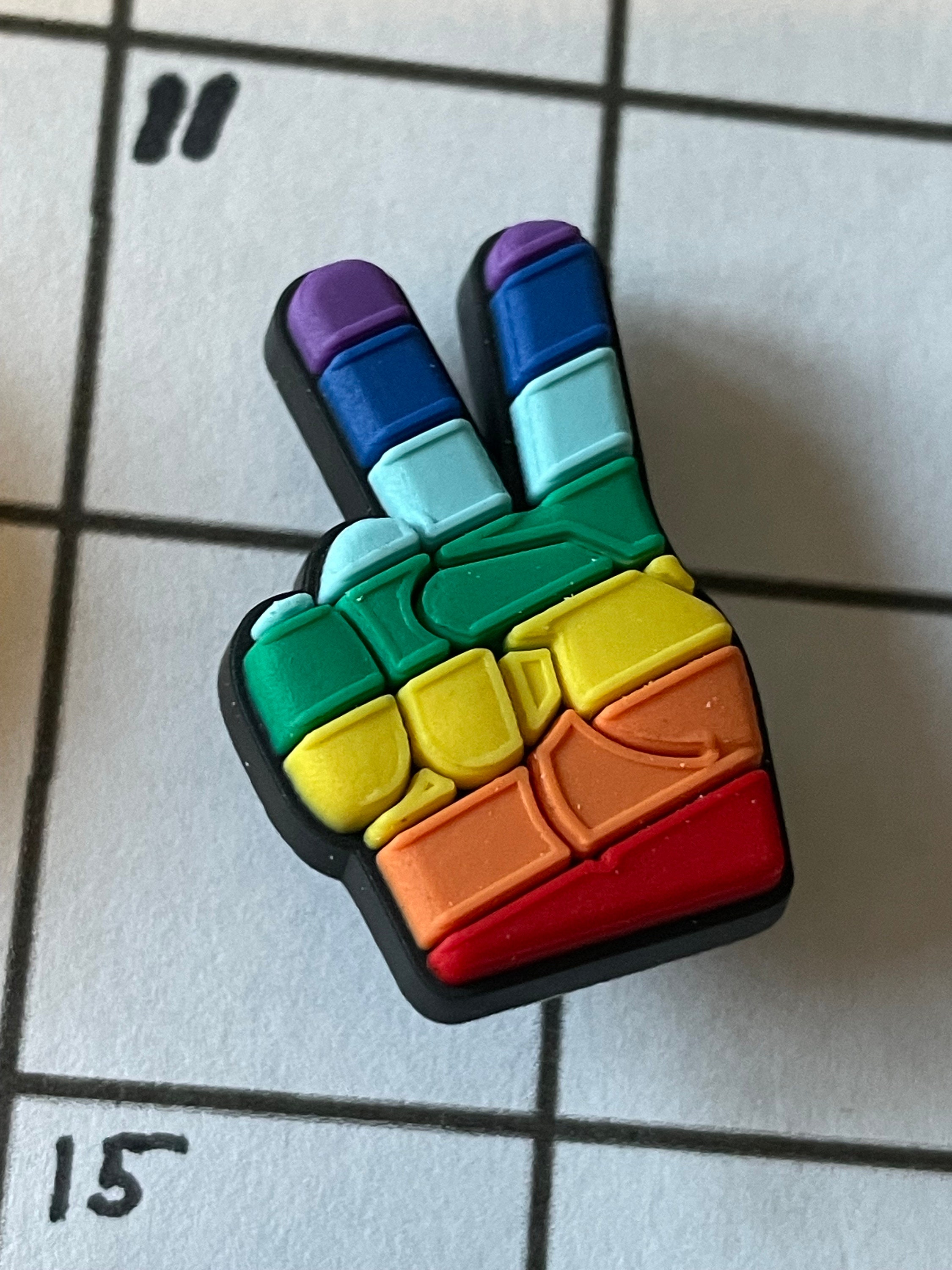 Love Gay Pride LGBTQQIP2SA for Clogs Shoes Accessories for Crocs ...