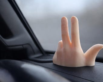 3D Printed 2 Finger Waver Saver for Offroad Adventures
