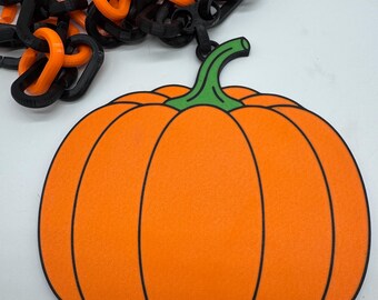 12 ft skeleton Pumpkin necklace oversized large groundbreaker