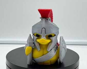Gladiator warrior style Rubber Duck style for Cruises 3D Printed