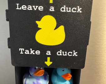 Cruise ship rubber duck mailbox 3D Printed