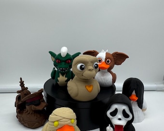 Scary Pop Movie Characters Duck for  Cruises 3D Printed